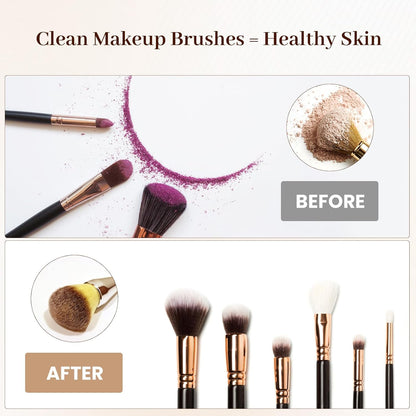 Fast Cleaning and Dry Make Up Brushes