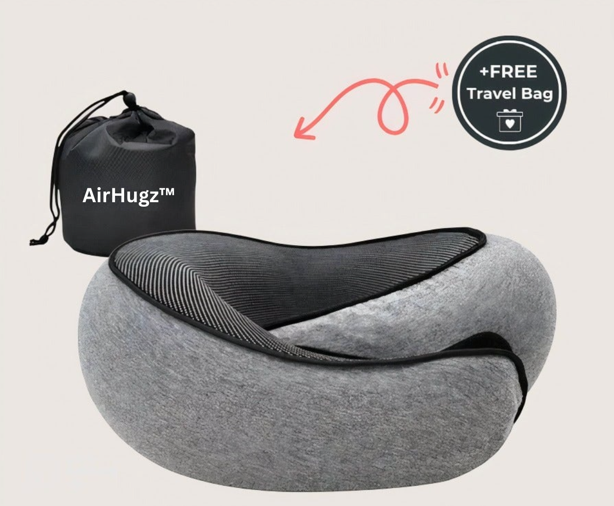 AirHugz™ Neck Pillow